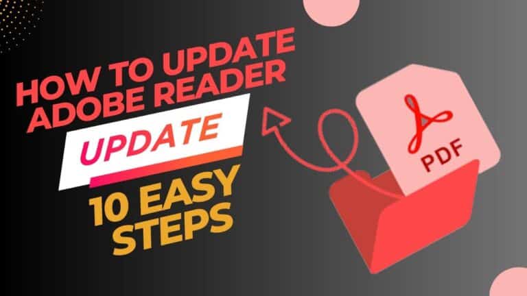 How to Update Adobe Reader
