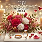 Happy 1st Engagement Anniversary Images 2024