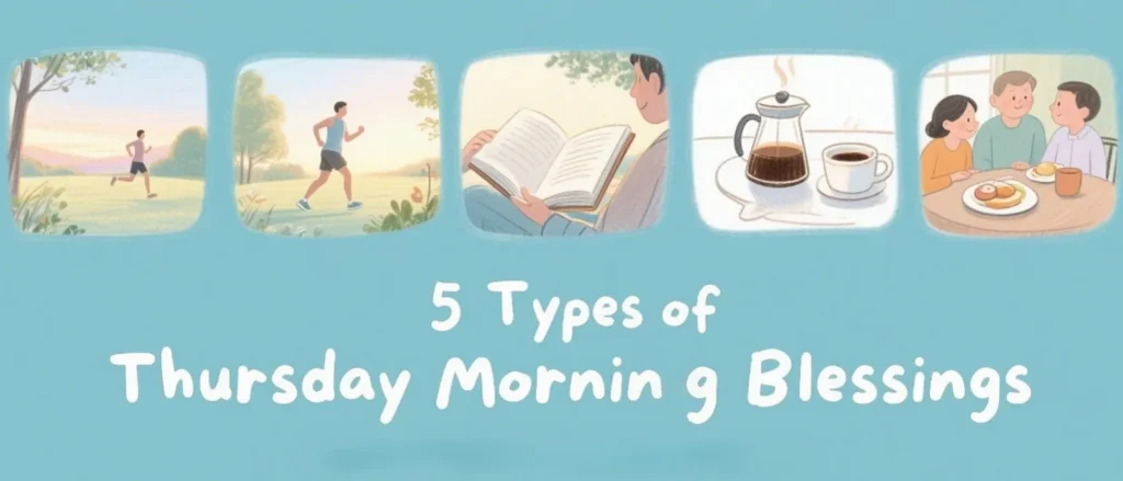 5 Types of Thursday Morning Blessings