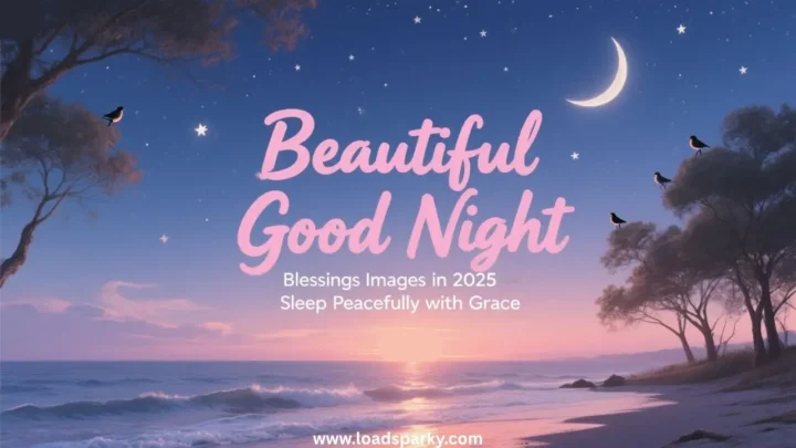 30+ Beautiful Good Night Blessings Images in 2025 – Sleep Peacefully with Grace